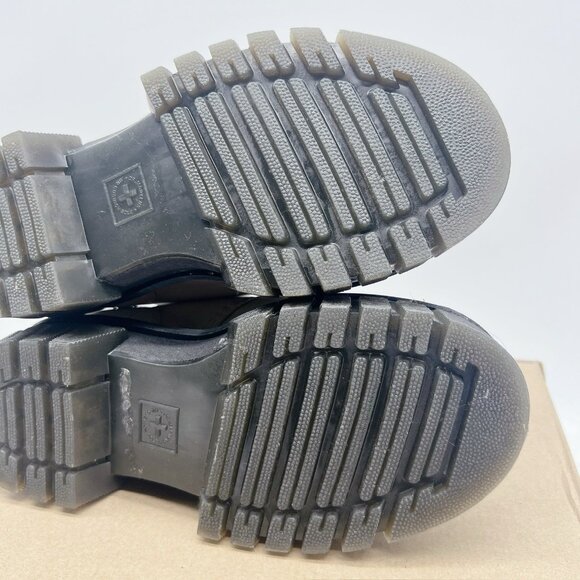 Dr. Martens Audrick 3-Eye Platform Lace Up Shoe VINTAGE TAUPE Nappa Lux US 6 - Picture 12 of 14